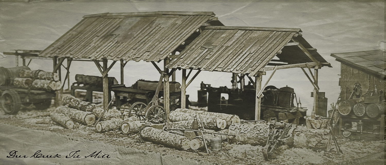 SierraWest Scale Models Backwoods Tie Mill